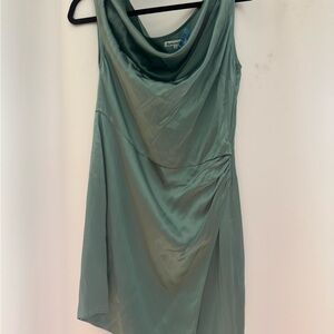 Elegant Draped Silk Dress - Reformation